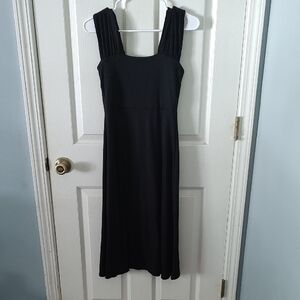 Chic Black Midi Dress